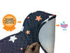 Image of Agibaby 3D Air Mesh Premium Cool Seat Liner For Stroller & Carseat- Whales Universe