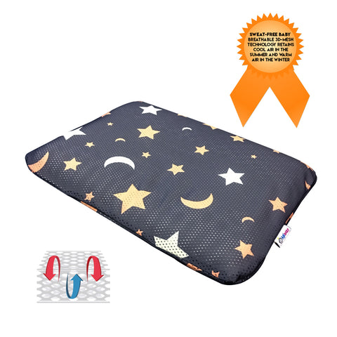 Agibaby Hypoallergenic 3D Air Mesh Bacteria-Free Cooling/ Breathable Pillow