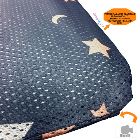 Agibaby Hypoallergenic 3D Air Mesh Bacteria-Free Cooling/ Breathable Pillow