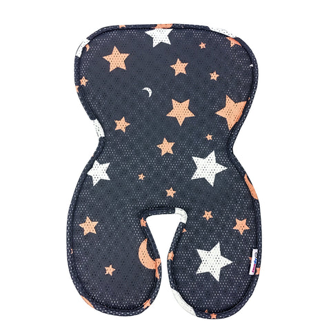 Agibaby 3D Air Mesh Premium Cool Seat Liner For Stroller & Carseat- Whales Universe