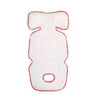 Image of Bebenuvo 3D Air Mesh & Microfiber 4 Seasons Slim Liner for carseat & stroller - Happy Red Owl