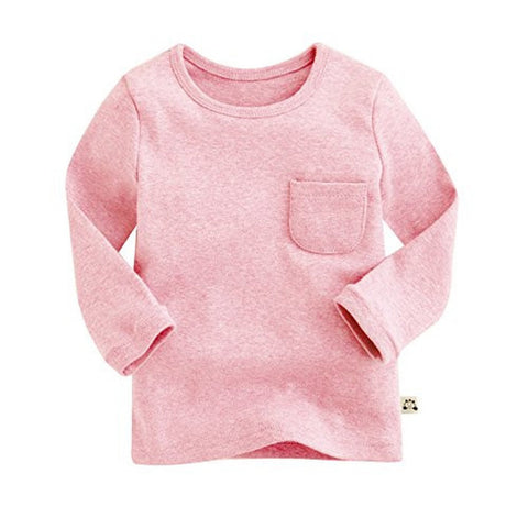 Agibaby Kkakkungnoriter Boys & Girls Baby Long Sleeve 100%Cotton Shirt- Made in South Korea