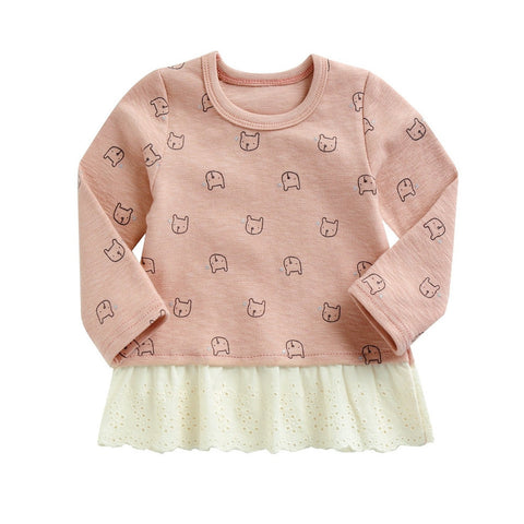 Agibaby Girls Infant & Toddler Animal T shirts