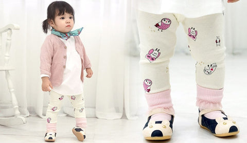 Agibaby Girls Infant & Toddler Owl Leggings