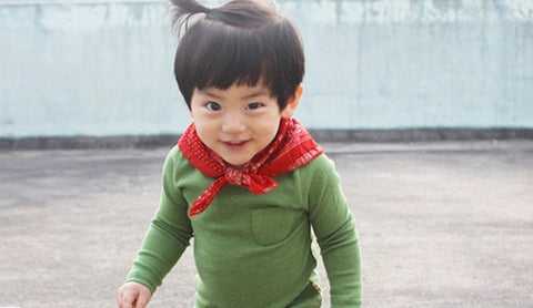 Agibaby Kkakkungnoriter Boys & Girls Baby Long Sleeve 100%Cotton Shirt- Made in South Korea