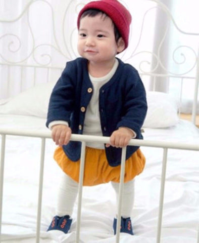 Agibaby 100% Cotton Boys & Girls Infant & Toddler Cardigan
