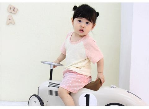Unisex Infant & Toddler 100% Cotton Bling Dots Shorts