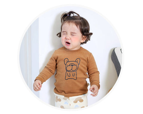 Agibaby Boys and Girls Infant & Toddler long Sleeves Tshirts "Bulldog"