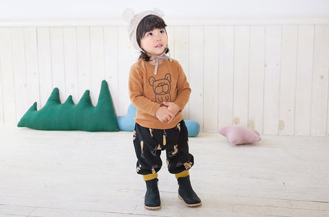 Agibaby Boys and Girls Infant & Toddler long Sleeves Tshirts "Bulldog"