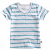 Image of Unisex Cotton & Hemp Cool Stripes Tshirt