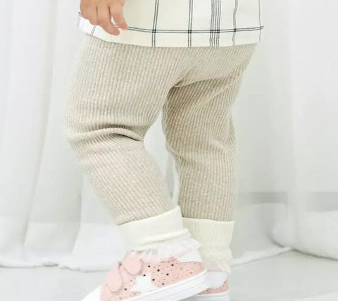 Agibaby Kkakkungnoriter Boys & Girls Baby Cotton Corduroy Leggings Made in South Korea