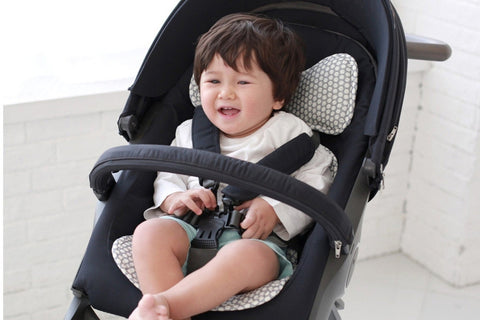 Agibaby 3D Air Mesh Premium Cool Seat Liner-Barley Gray-  22 unique designs