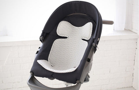 Agibaby 3D Air Mesh Premium Cool Seat Liner- Blue Elephant- 22 unique designs