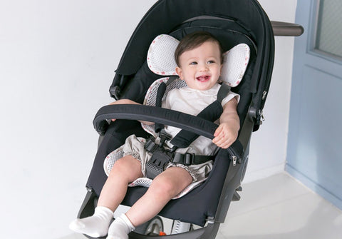 Agibaby Q 3D Air Mesh Basic Cool Seat Liner - Flower Garden