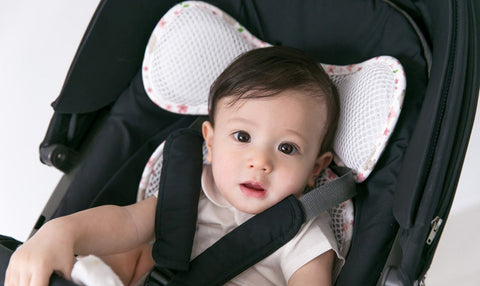 Agibaby Q 3D Air Mesh Basic Cool Seat Liner - Flower Garden