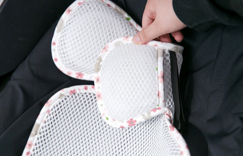 Agibaby Q 3D Air Mesh Basic Cool Seat Liner - Flower Garden