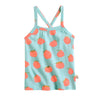 Image of Girls Fruit Cotton Top Sleeveless Tshirt