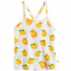 Image of Girls Fruit Cotton Top Sleeveless Tshirt