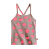 Image of Girls Fruit Cotton Top Sleeveless Tshirt
