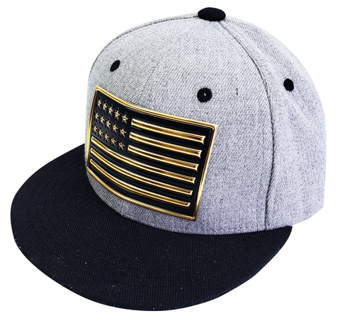 Agibaby American Flag Kids Snapback Baseball Hat - Free 30 Day Trial enter "FREETRIAL" at checkout