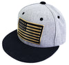 Image of Agibaby American Flag Kids Snapback Baseball Hat - Free 30 Day Trial enter "FREETRIAL" at checkout