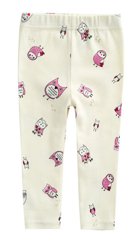 Agibaby Girls Infant & Toddler Owl Leggings