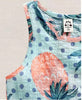 Image of Girls Infant & Toddler 100% Cotton Pineapple Dress