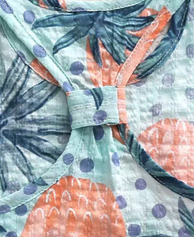 Girls Infant & Toddler 100% Cotton Pineapple Dress