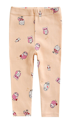 Agibaby Girls Infant & Toddler Owl Leggings