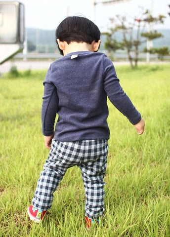 Agibaby Boys & Girls Infant & Toddler 100% Cotton Plaid Pants