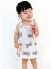 Image of 100% Cotton Ribbon halter Sun dress