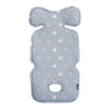 Image of Agibaby 3D Air Mesh Premium Cool Seat Liner- Blue Elephant- 22 unique designs