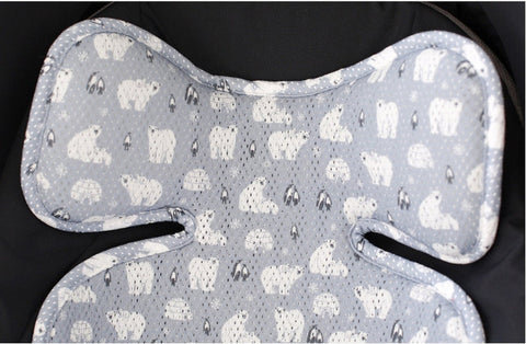 Bebenuvo 3D Air Mesh Baby Cool Seat Liner For Stroller & Carseat