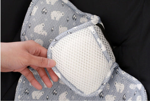 Bebenuvo 3D Air Mesh Baby Cool Seat Liner For Stroller & Carseat