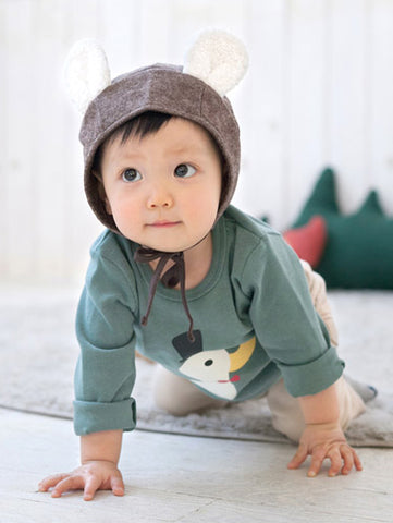 Agibaby Boys and Girls Infant & Toddler long Sleeves Tshirts "Duckling"