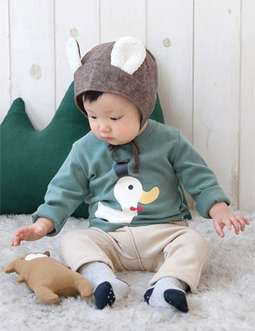 Agibaby Boys and Girls Infant & Toddler long Sleeves Tshirts "Duckling"