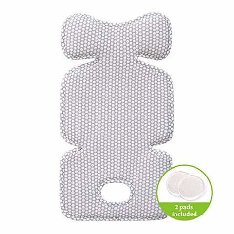 Agibaby 3D Air Mesh Premium Cool Seat Liner- Blue Elephant- 22 unique designs