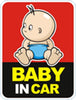 Image of Baby in car reflective sticker 3