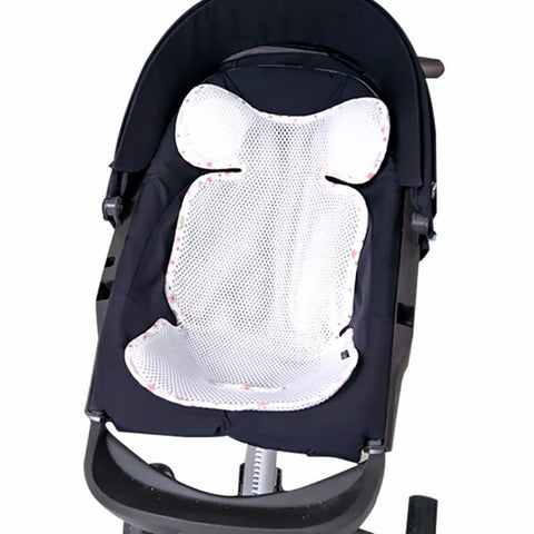 Agibaby Q 3D Air Mesh Basic Cool Seat Liner - Flower Garden