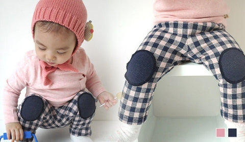 Agibaby Boys & Girls Infant & Toddler 100% Cotton Plaid Pants