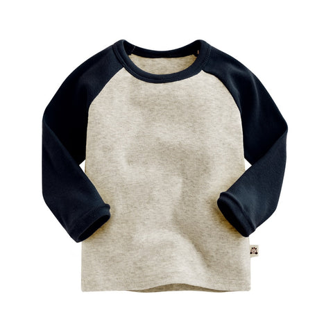 Agibaby Boys and Girls Infant & Toddler Long Sleeve Baseball T-shirt (Winter Version)