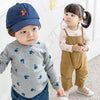 Image of Agibaby Boys and Girls Infant & Toddler Long Sleeve Dino T-shirt