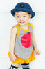 Image of Unisex Tomanashi Tomato Sleeveless T-Shirt