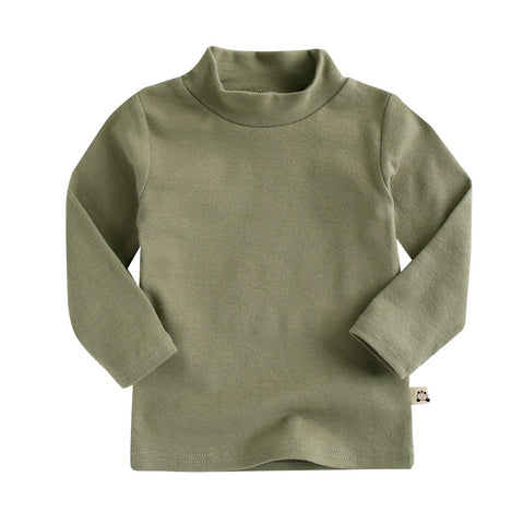 Agibaby Boys & Girls Infant & Toddler Long Sleeve Turtleneck T-shirt