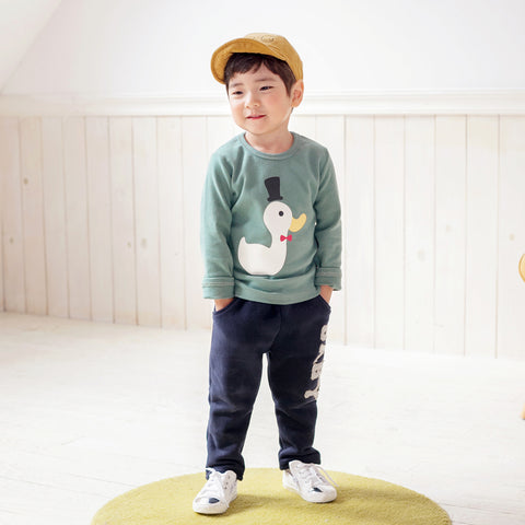 Agibaby Boys and Girls Infant & Toddler long Sleeves Tshirts "Duckling"