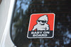 Image of Baby on Board Reflective Sticker- The Hangover 2