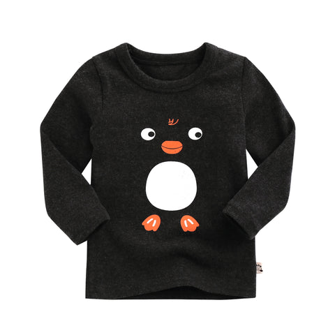 Agibaby Boys and Girls Infant & Toddler long Sleeves Tshirts "Penguin"