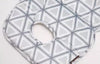 Image of Bebenuvo 3D Air Mesh & Microfiber Four Seasons Slim Liner - Grey Triangle