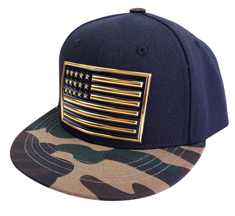 Agibaby American Flag Kids Snapback Baseball Hat - Free 30 Day Trial enter "FREETRIAL" at checkout