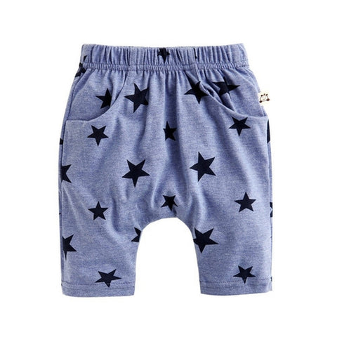 Agibaby Infant & Toddler Boys & Girls 100% Cotton Capri Star Pants